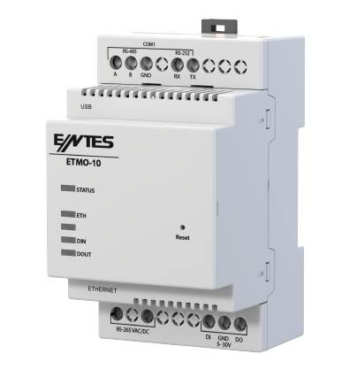 Entes ETMO-10 Ethernet Gateway 85-265Vac/Dc 32 Cihaz Max M5254