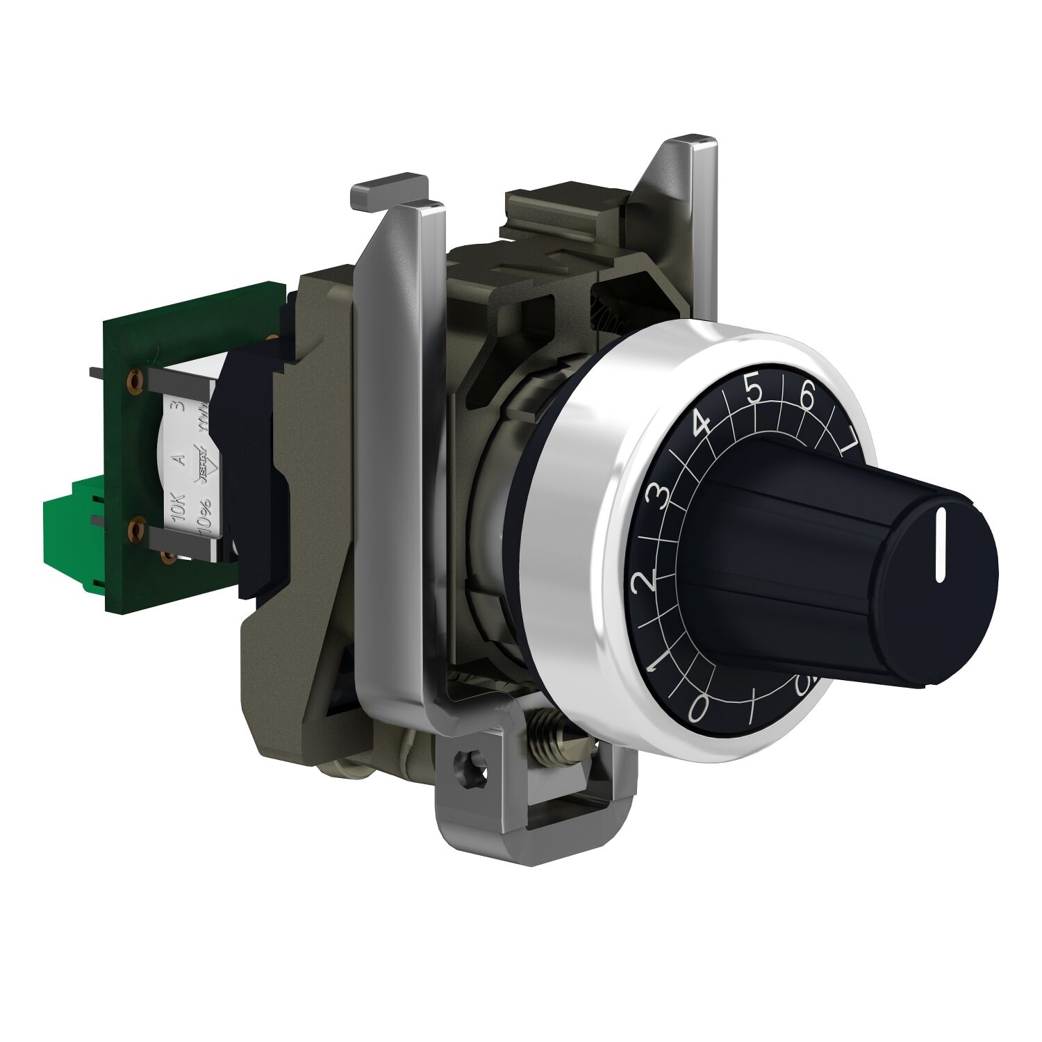 Schneider Electric XB4BD912R10K Potansiyometre Ø22 Metal 10K