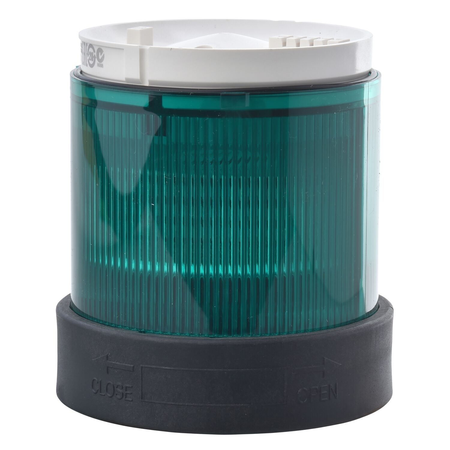 Schneider Electric XVBC2M3 Ø 70 mm ışıklı birim - sabit - yeşil - IP65 - 230 V.