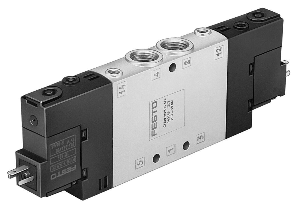 Festo 163763 CPE18-M2H-5J-1/4 Selenoid valf