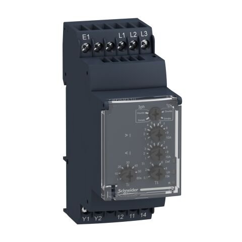 Schneider Electric RM35BA10 Aşırı Ve Düşük Akım - Faz Kaybı - Faz Sırası