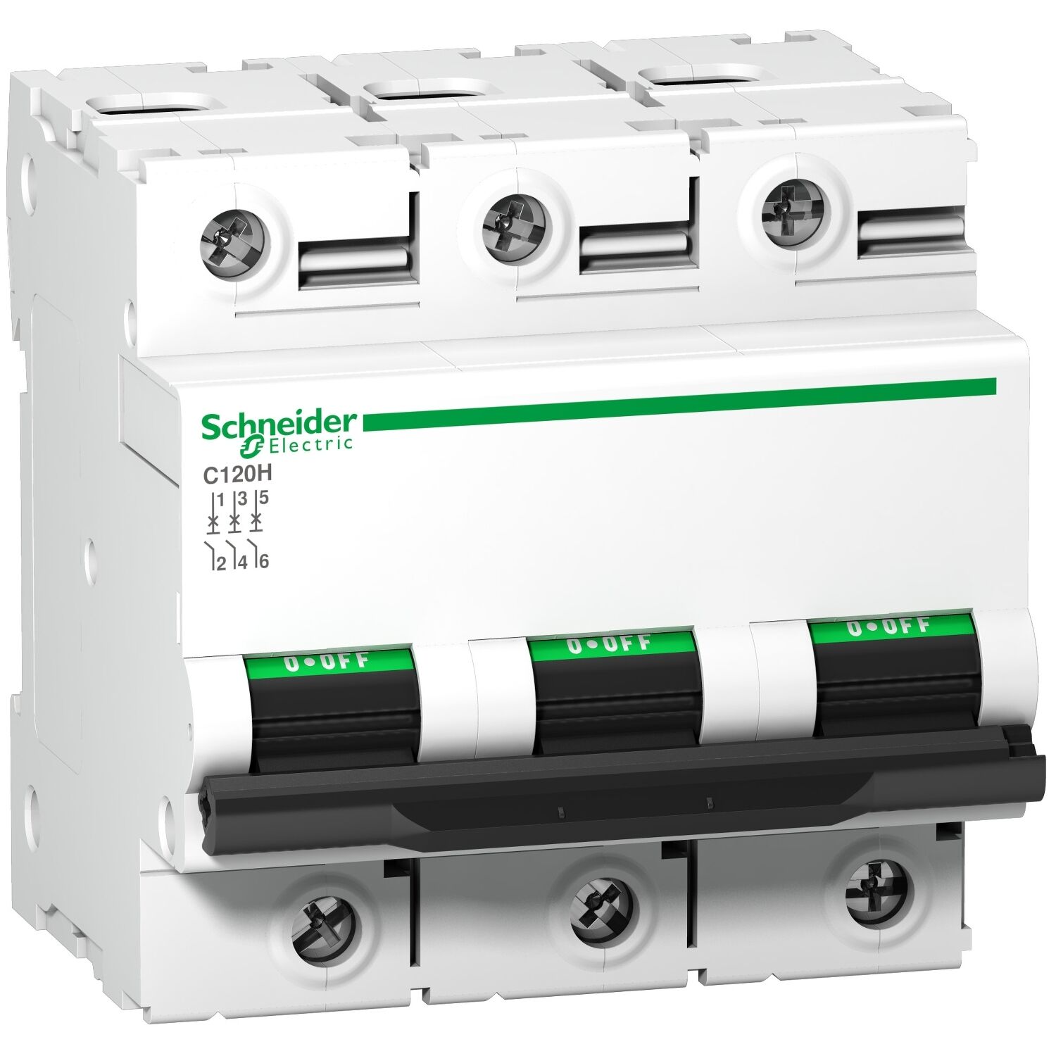 Schneider Electric A9N18469 C120H - Devre Kesici - 3P - 100A - C Eğrisi