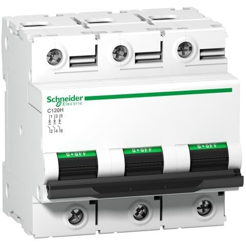 Schneider Electric A9N18469 C120H - Devre Kesici - 3P - 100A - C Eğrisi