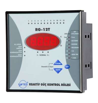 Entes RG-12T 12 Kademe Reaktif Güç Kontrol Rölesi M0343