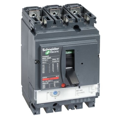 Schneider Electric C10N3MA013 Nsx100N Ma12,5 50Ka