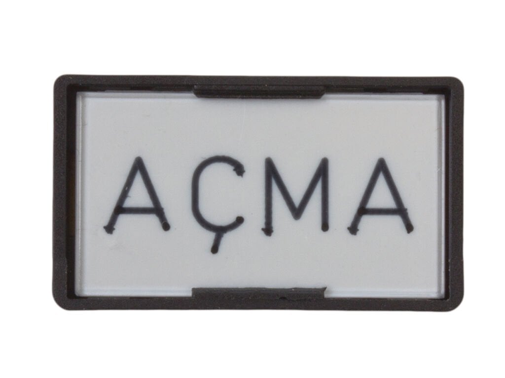 Klemsan 509600 Y-PER 17x30 Pano Etiket Kılıfı Yapışkanlı (Eski Kod 508600)