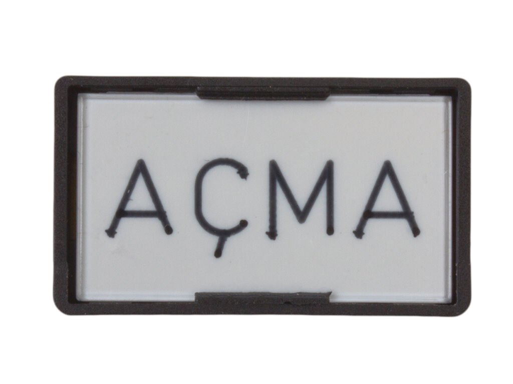 Klemsan 509600 Y-PER 17x30 Pano Etiket Kılıfı Yapışkanlı (Eski Kod 508600)