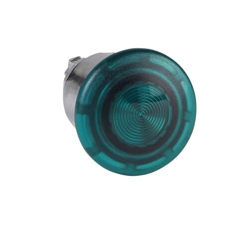 Schneider Electric ZB4BW633 Entegre Led İçin Yeşil Ø40 Işıklı Mantar Basmalı Düğme Başlığı Ø22 Mandallama