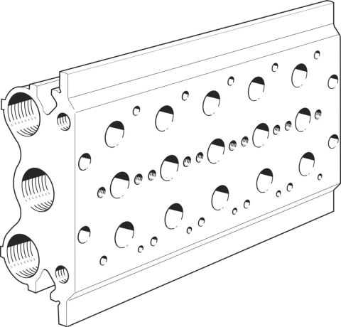 Festo 30685 PRS-3/8-5-B Manifold blok