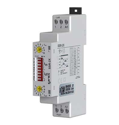 Entes SSR-2X Sağ - Sol Rölesi 0.1Sn - 60 Saat Zaman Rölesi M4065