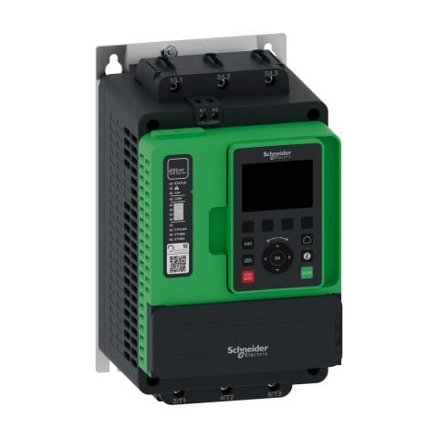 Schneider Electric ATS490D17Y Yumuşak Yolverici, Altivar Yumuşak Yolverici ATS490, 17A, 208 ila 690V AC, kontrol gerilimi 110 ila 230V AC