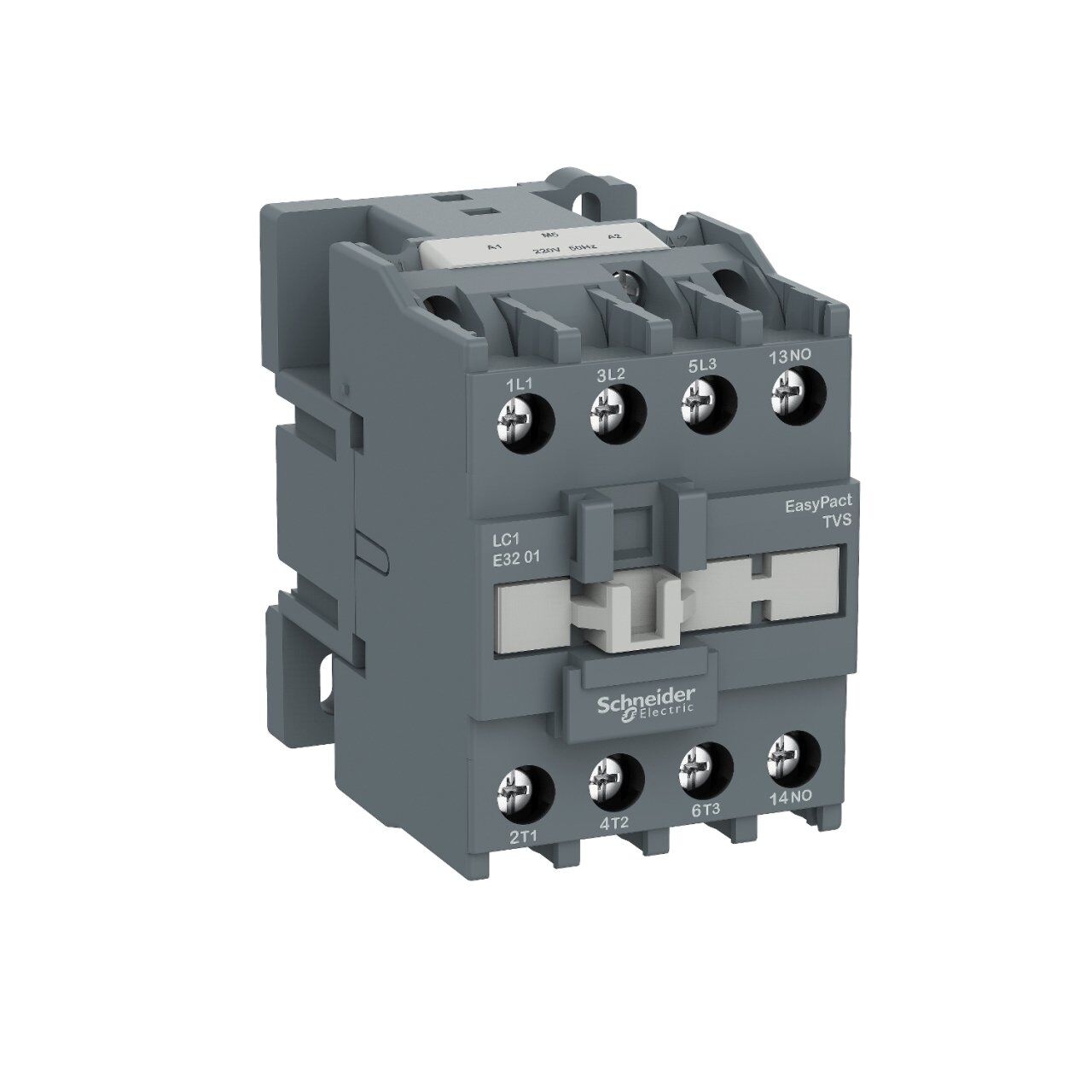 Schneider Electric LC1E3201M5 EasyPact TVS Kontaktör 3P 32A 220VAC 50Hz 1NK