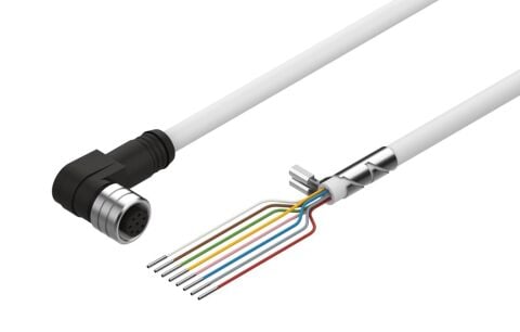 Festo 1451677 NEBM-M12W8-E-7-LE8 Enkoder kablosu