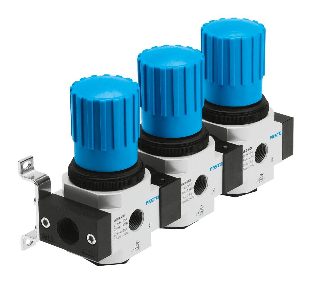 Festo 528975 LRB-1/2-D-O-K3-MIDI basınç regülatörü kombinasyonu