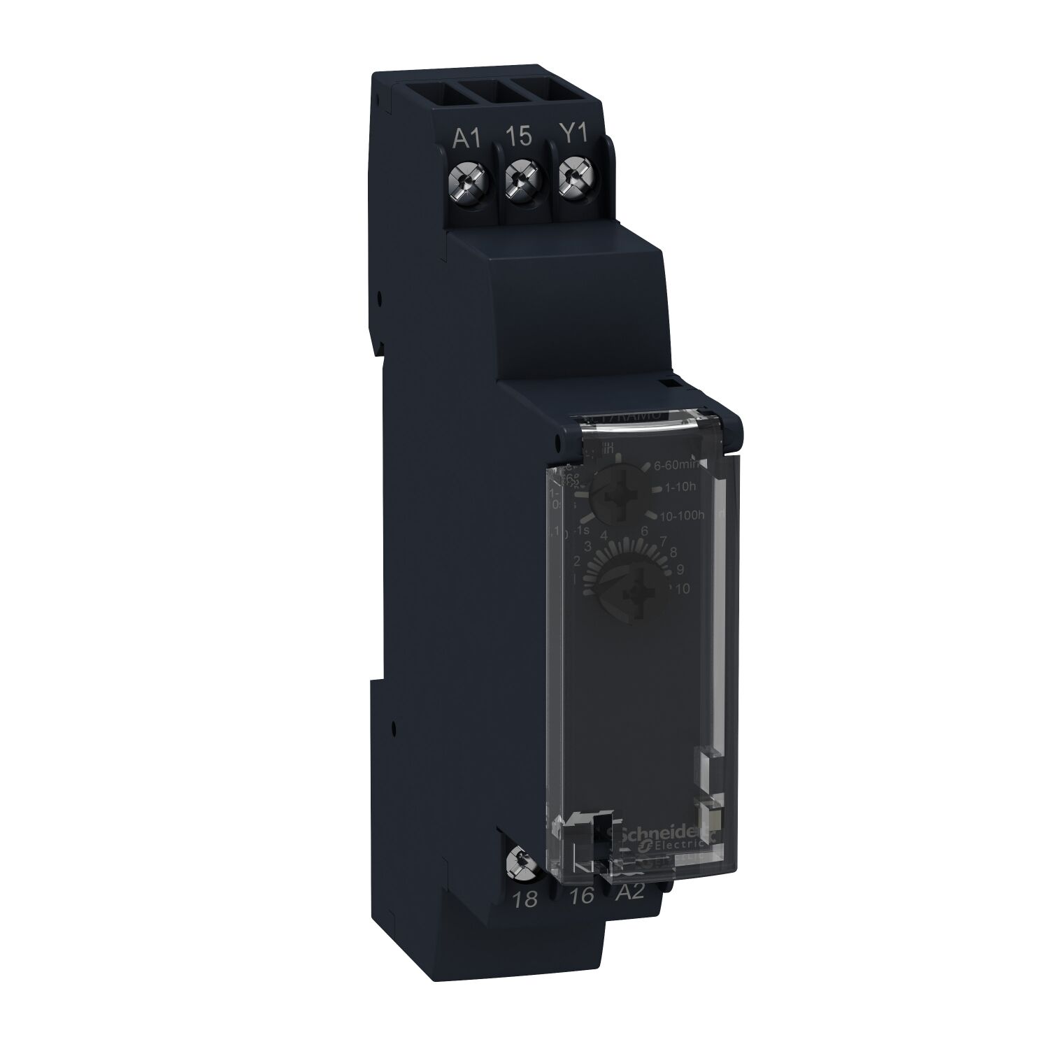 Schneider Electric RE17LCBM Bırakmada Gecikme Zaman Rölesi    24-240Vac   0,1 Sn – 100Saat   0,7A