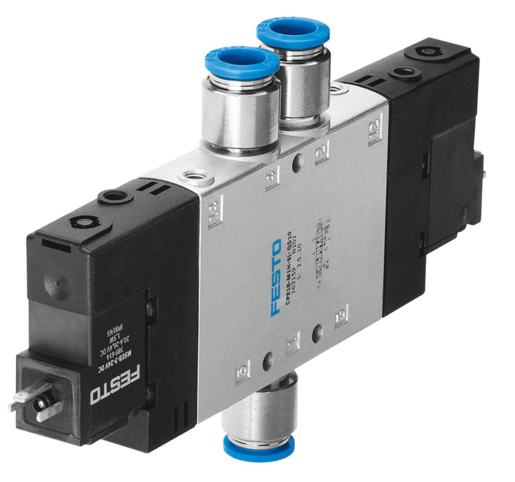 Festo 163795 CPE18-M3H-5J-QS-8 Selenoid valf