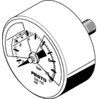 Festo 525728 MA-50-10-R1/4-E-RG Manometre