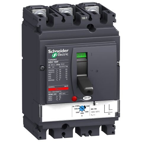 Schneider Electric C16F3MA150 Nsx160F  Ma150 36Ka