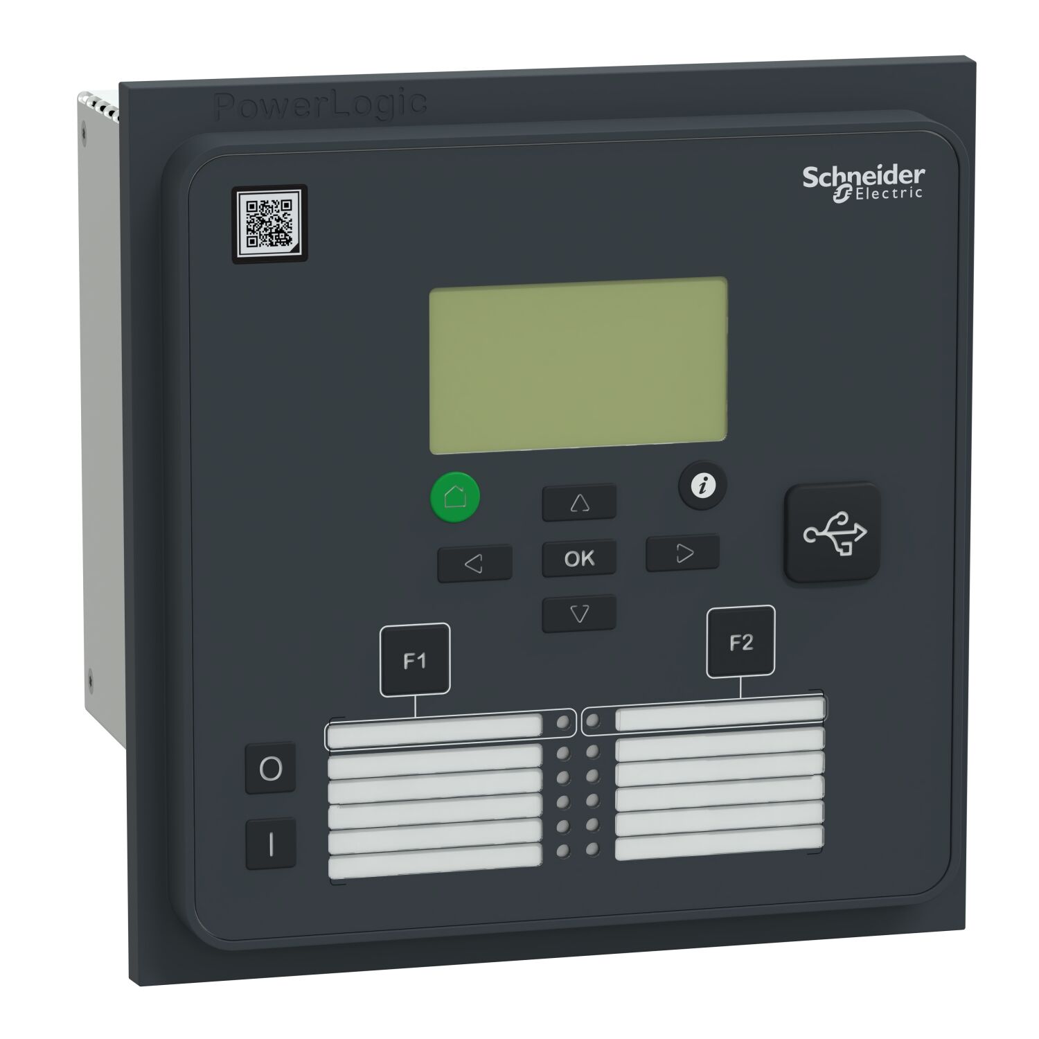 Schneider Electric REL52006 PowerLogic P3U 3CT 1Io 4VT 16DI 8DO 24-48V DI24V RS485