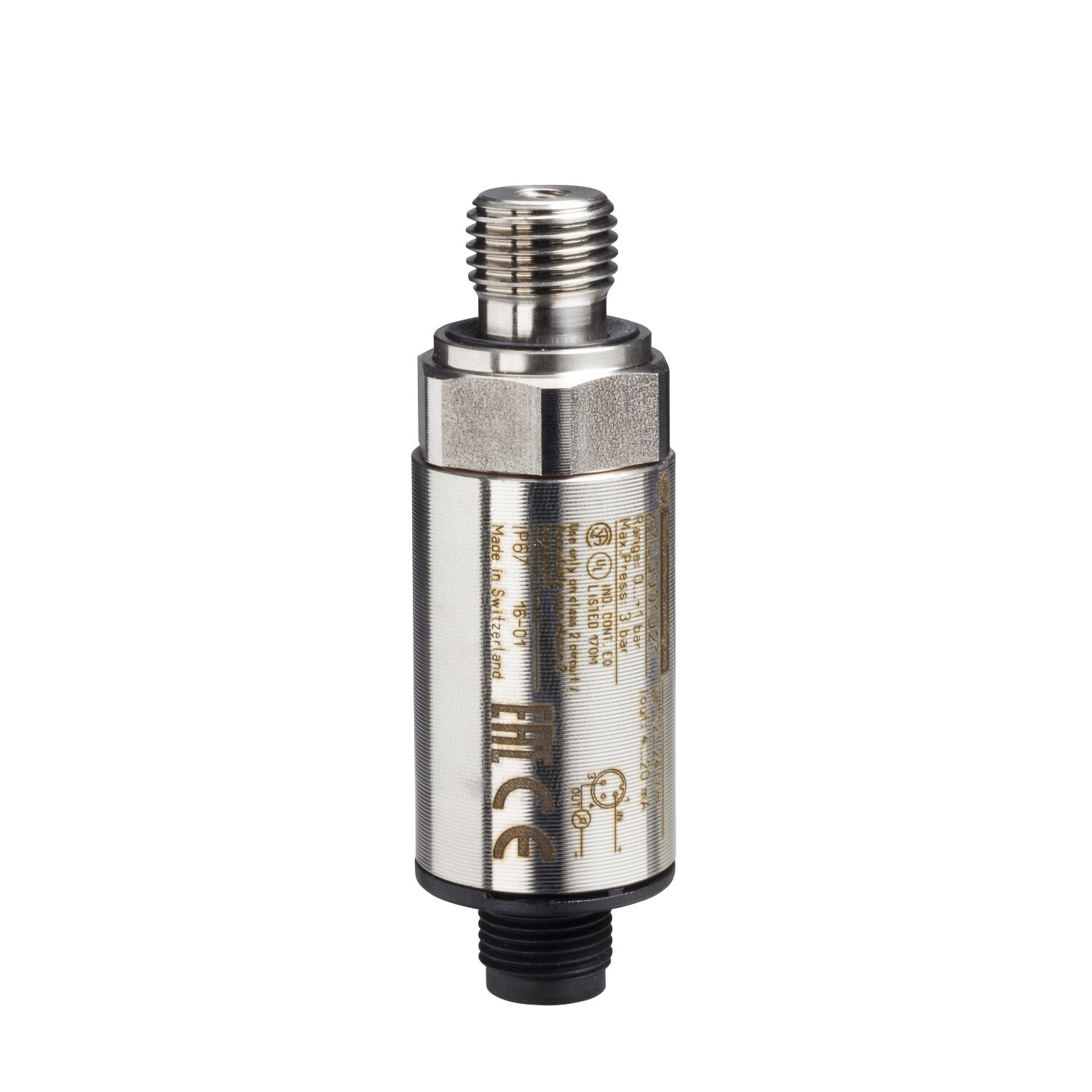 Telemecanique Sensors XMLG010D21 Basınç Sensörü Xmlg - 0..10 Bar - G 1/4A (Erkek) - 24 V - 4..20 Ma