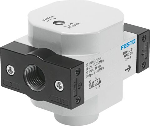 Festo 165082 HEL-3/4-D-MAXI Çalıştırma valfi