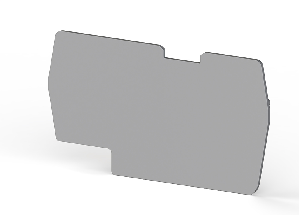 Klemsan 446469-NPP/PYK 6 Gri Nihayet Plakası