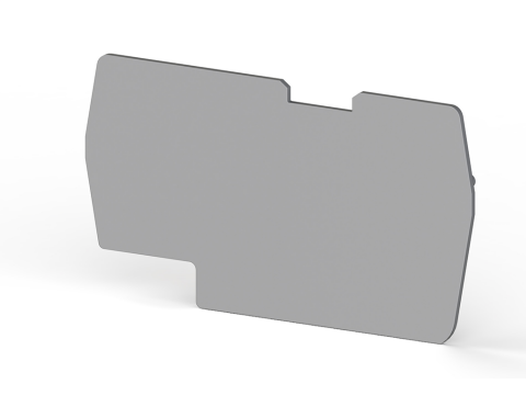 Klemsan 446469-NPP/PYK 6 Gri Nihayet Plakası