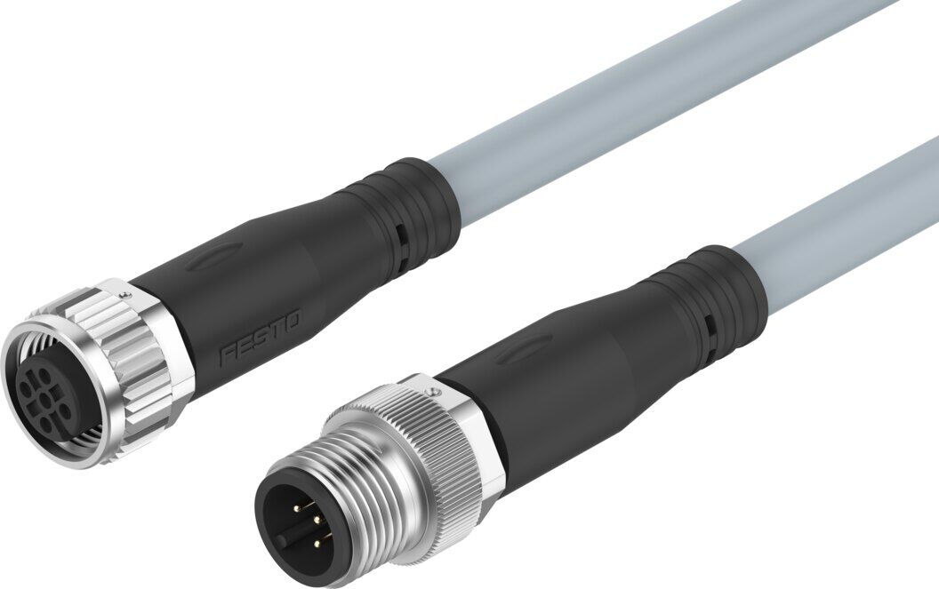 Festo 574323 NEBU-M12G5-E-10-Q8N-M12G5 bağlantı kablosu