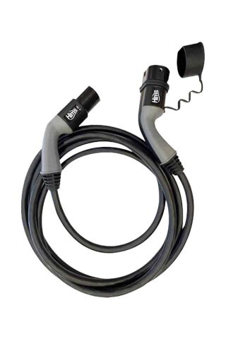 Hims HCC-22T2-2 22kW Destekli 2m Elektrikli Araç Şarj Kablosu