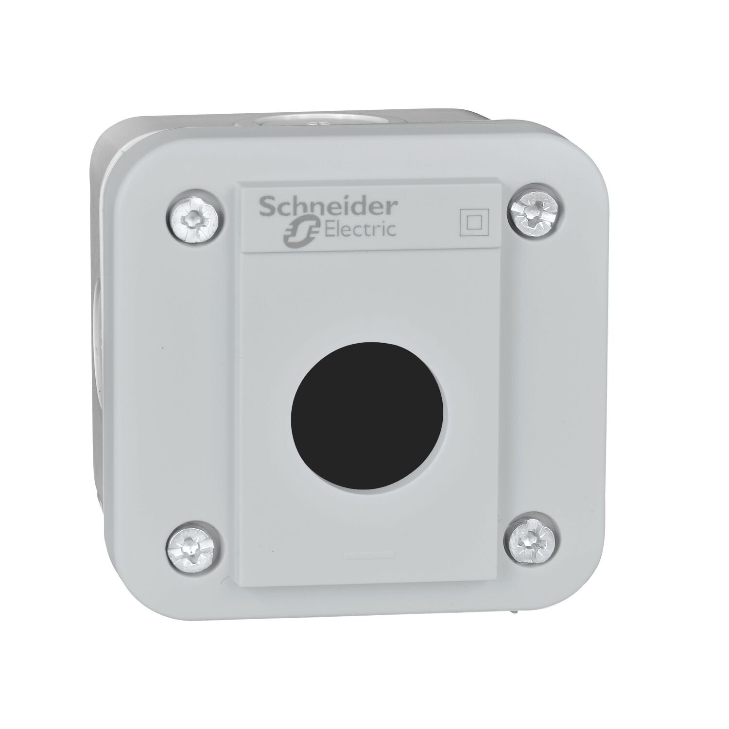 Schneider Electric XALE1 Boş Kontrol İstasyonu Xal-E - Açık Gri Taban Ve Kapak