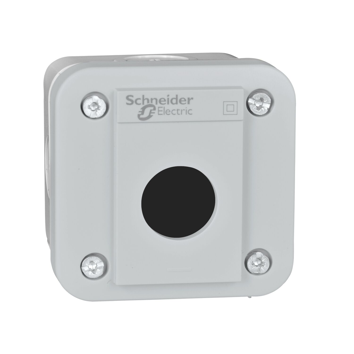 Schneider Electric XALE1 Boş Kontrol İstasyonu Xal-E - Açık Gri Taban Ve Kapak