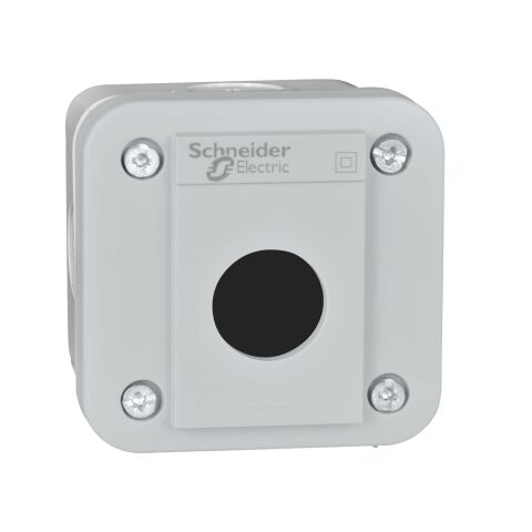 Schneider Electric XALE1 Boş Kontrol İstasyonu Xal-E - Açık Gri Taban Ve Kapak