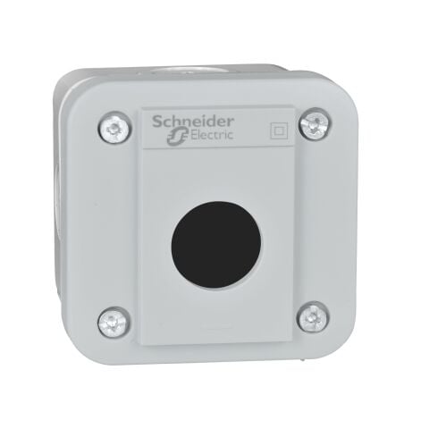 Schneider Electric XALE1 Boş Kontrol İstasyonu Xal-E - Açık Gri Taban Ve Kapak