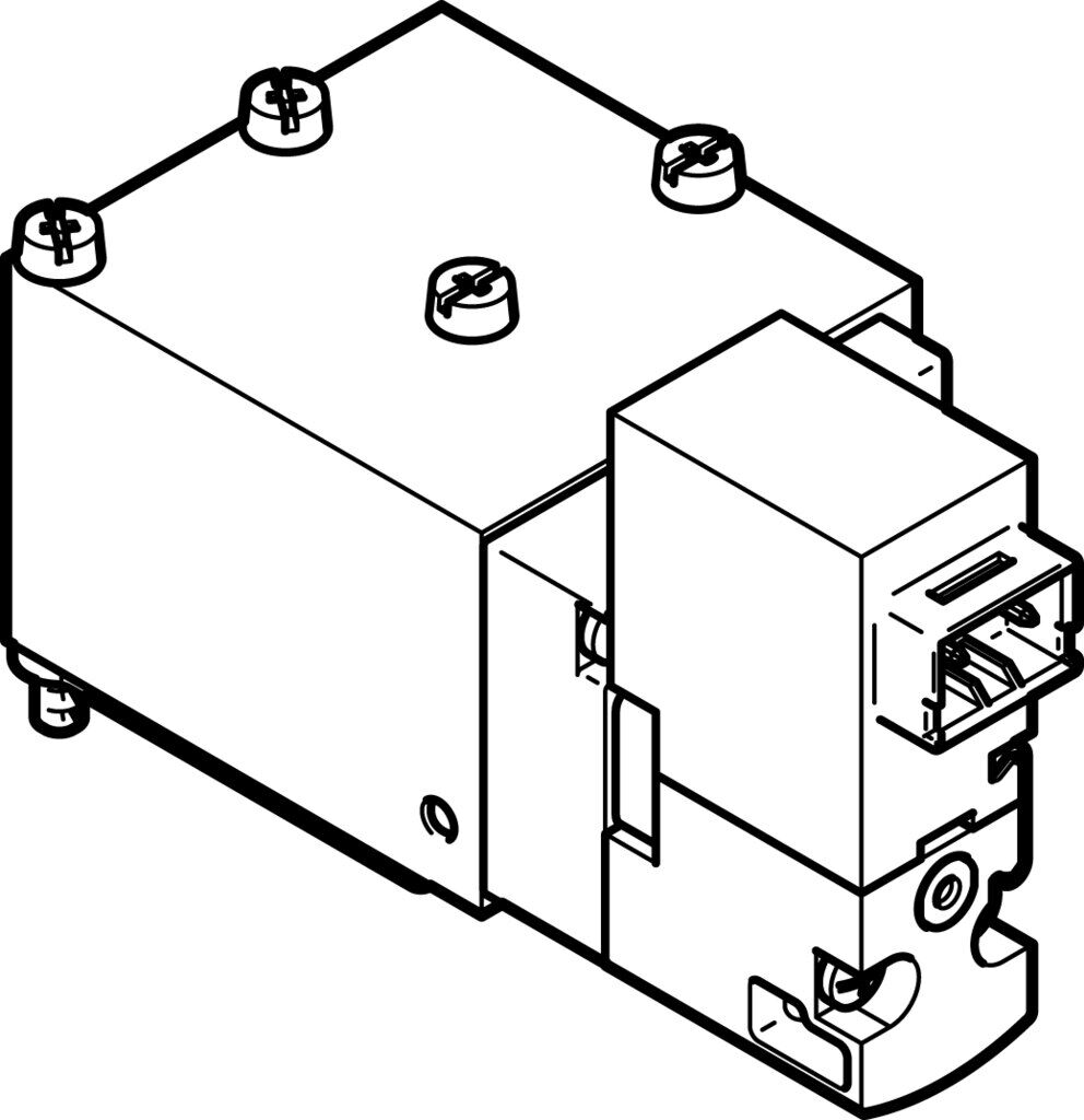 Festo 560713 VOVG-B12-M52Q-AH-F-1H2 Selenoid valf
