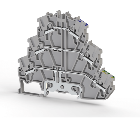 Klemsan 307189-PYK 2,5-2FT Gri Klemens