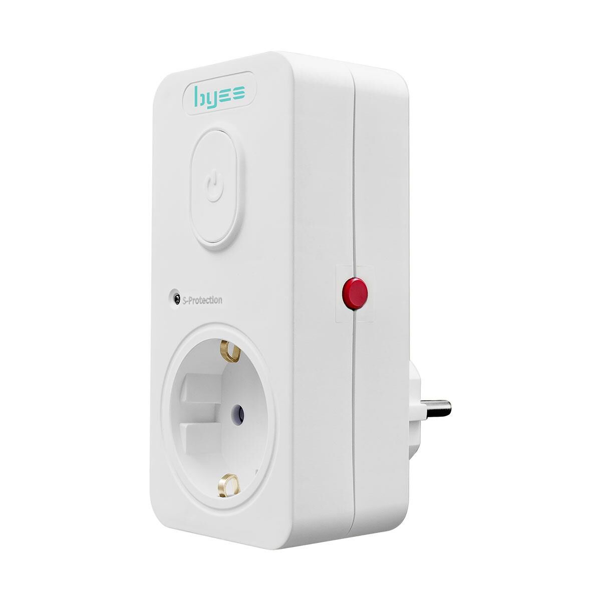 Byes BY80-101 Anahtarlı Şok ve Akım Korumalı Fiş-Priz (720J) Çocuk Koruma