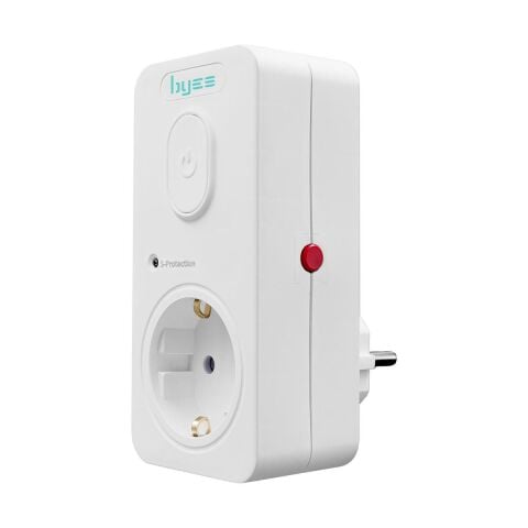 Byes BY80-101 Anahtarlı Şok ve Akım Korumalı Fiş-Priz (720J) Çocuk Koruma