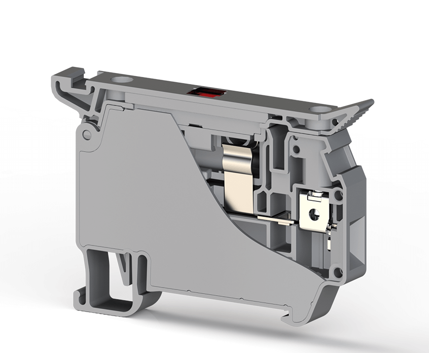 Klemsan 353439-ASK5-220 V Sigortalı Klemens
