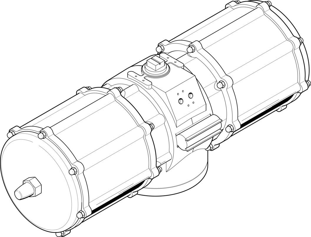 Festo 561695 DAPS-4000-090-RS3-F25 Döner aktüatör