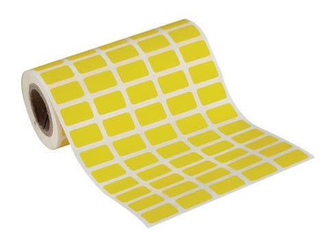 Klemsan 808404 PYE-02 Y 15X6 Sarı Etiket (2500 Adet Paket Fiyatıdır)