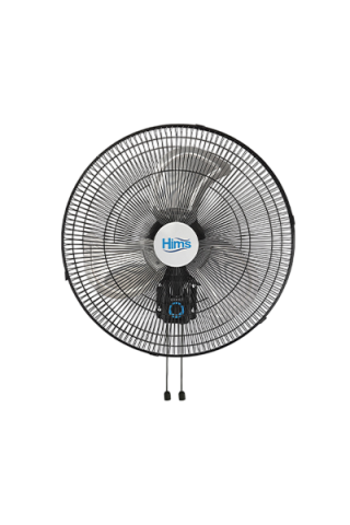 Hims Hef-Dz500 130W 50 Cm Siyah 3 Kanat Zincirli Sanayi Tipi Duvar Vantilatörü