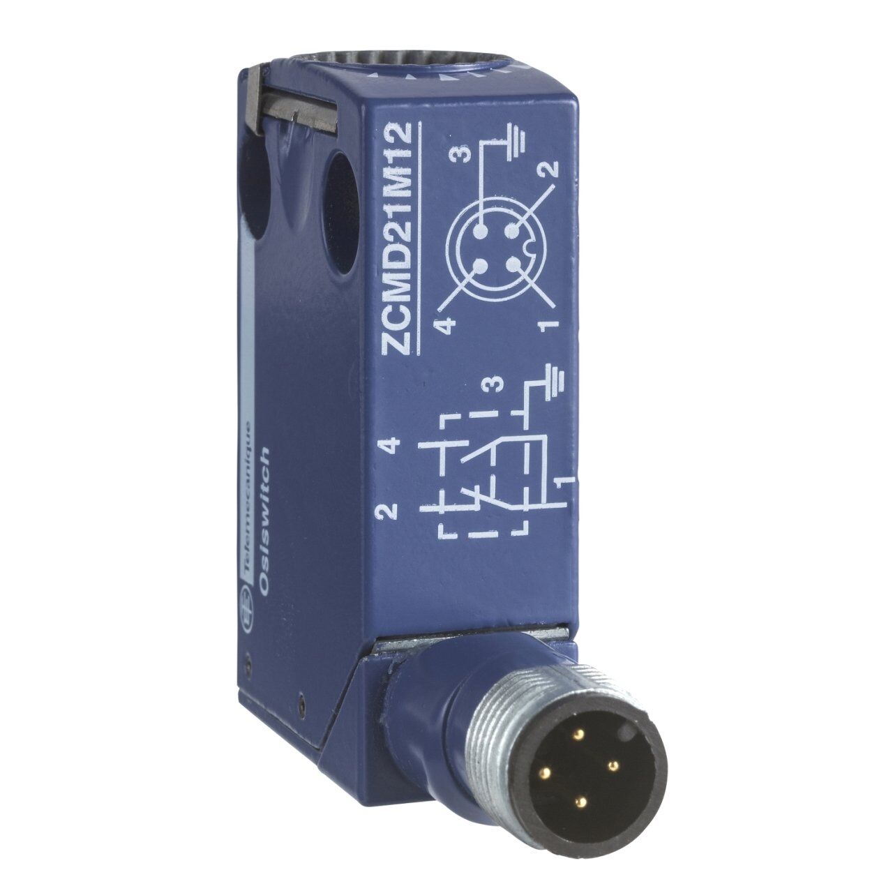 Telemecanique Sensors ZCMD21C12 Limit Anahtarı Gövdesi Zcmd - 1Nk+1Na - Gümüş - Ani Hareketli - Bağlantı - M12