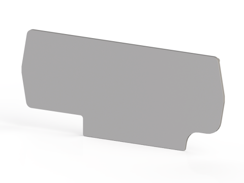 Klemsan 446499-NPP/PYK 2,5C Gri Nihayet Plakası