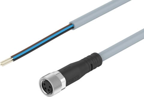 Festo 541342 NEBU-M8G4-K-2.5-LE4 bağlantı kablosu