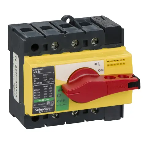 Schneider Electric 28916 Yük Ayırıcı Compact Ins40 - 3 Kutuplu - 40 A