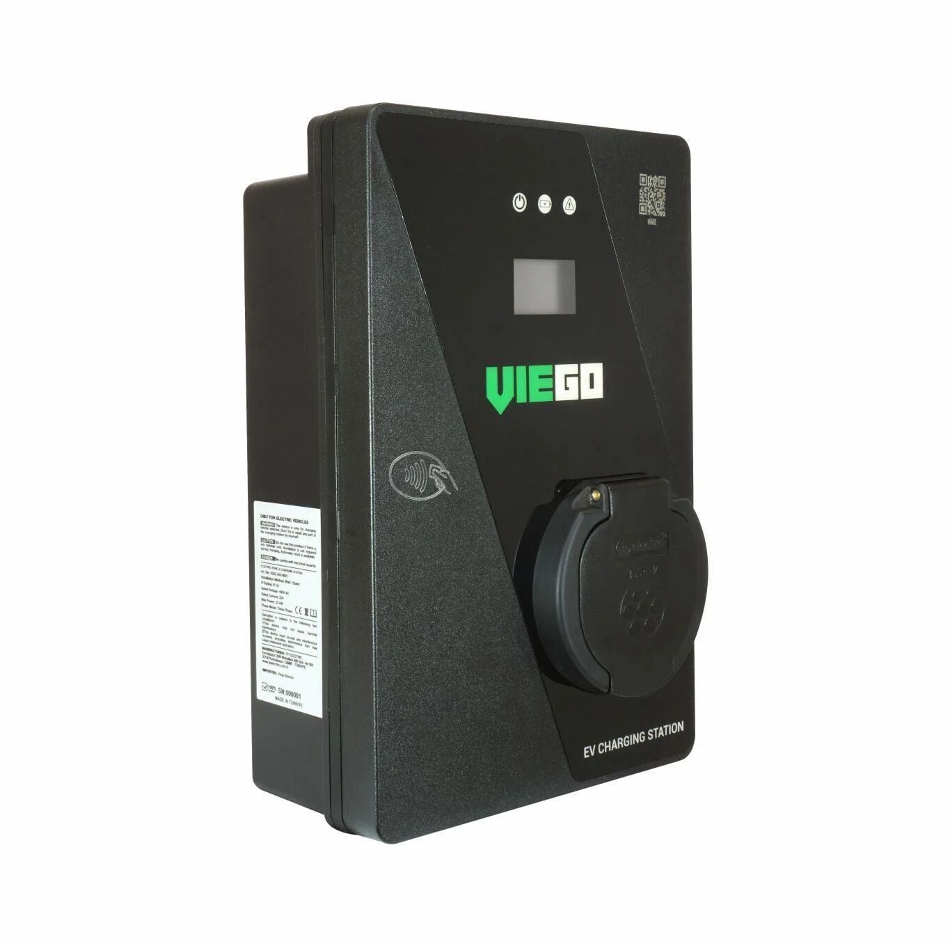 Viego 3532-500-0300  7,4 Kw Prizli Sabit Elektrikli Araç Şarj İstasyonu