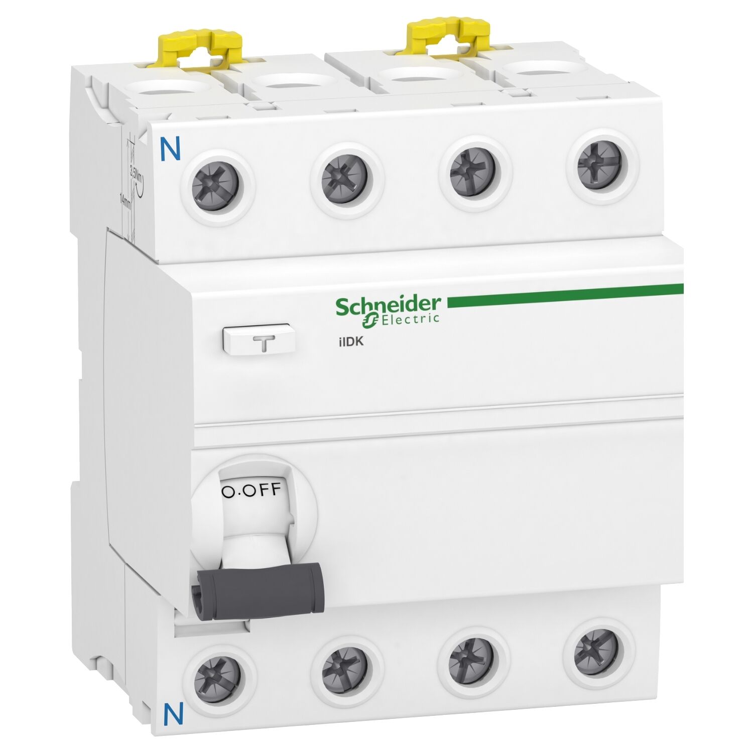 Schneider Electric A9R75425 İıd K - Toprak Kaçağı Koruma - 4P - 25A - 300Ma - Ac Tip