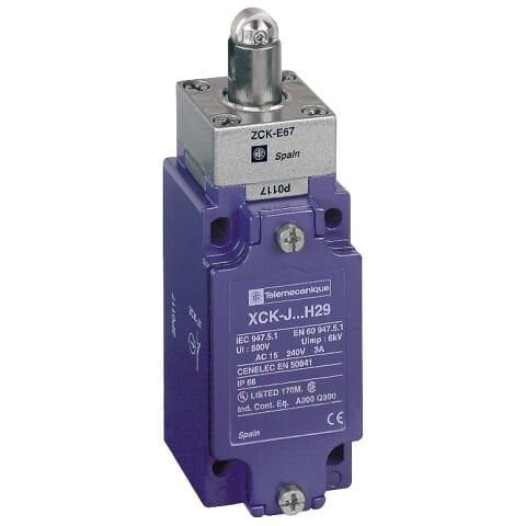 Telemecanique Sensors XCKJ167 Telemecanique Sensors Limit Anahtarı Xckj - Çelik Makaralı Pim Sağlamlaştırılmş - 1Nk+1Na - Ani - Pg13