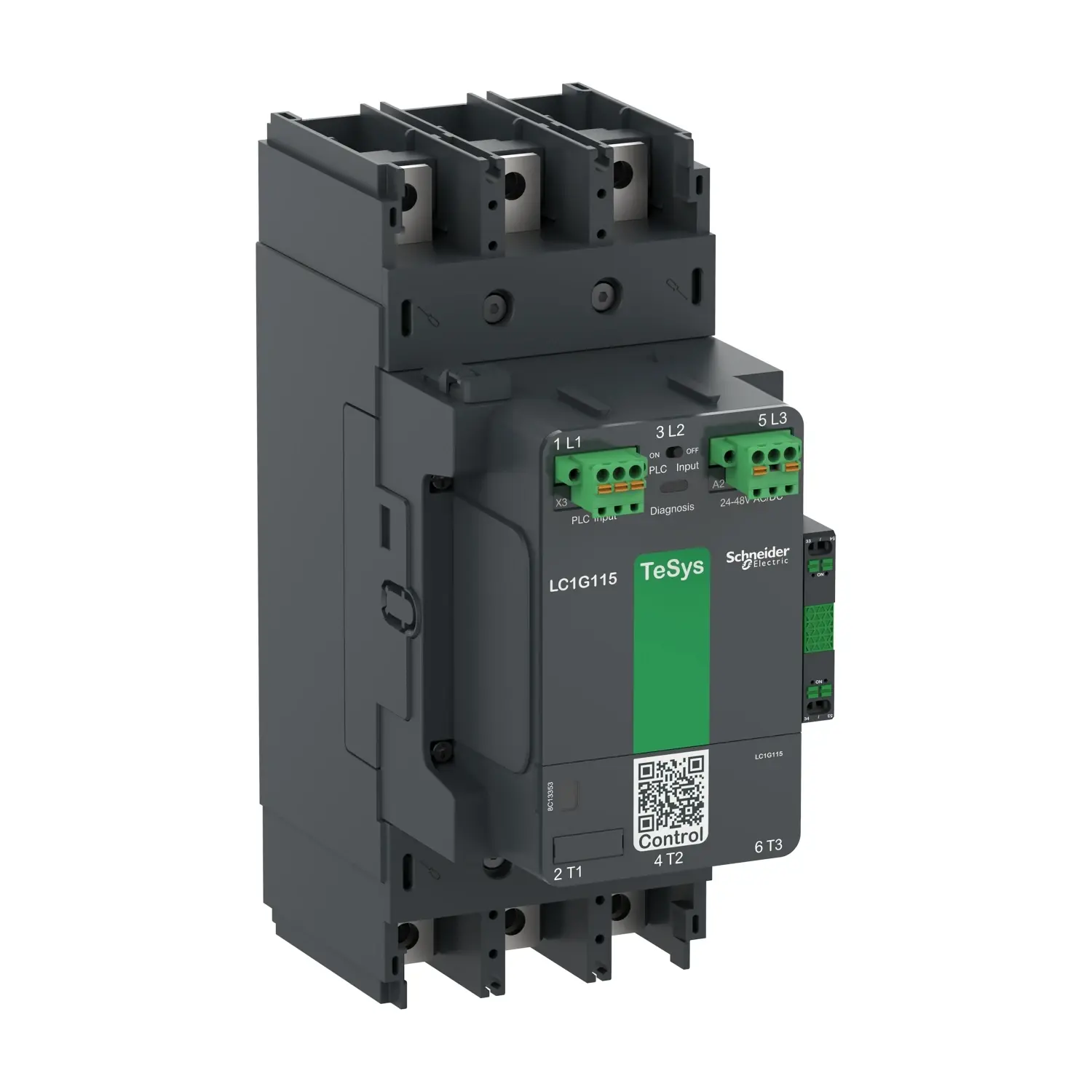 Schneider LC1G225LSEA  225 3P Adv 200-500V ACDC TesysGiga Kontaktör