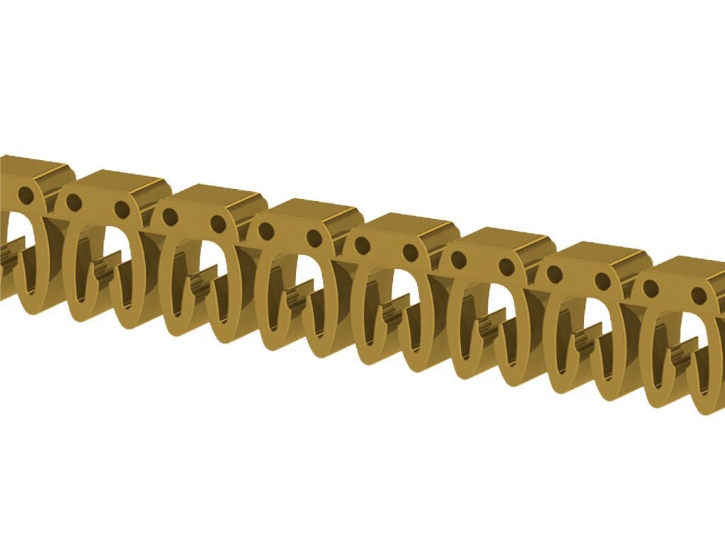 Klemsan 517044-KE 1 (-) Sarı Kablo Etiketi